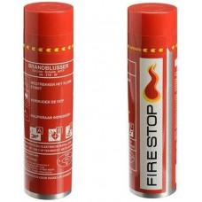 Schuimbrandblusser (spray) voor vaste stoffen, vloeistoffen en (frituur) vet, Firestop/ Brandblusser 0,6L AB F schuim NL